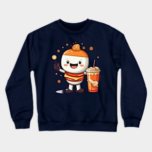 kawaii  junk food T-Shirt cute  funny Crewneck Sweatshirt